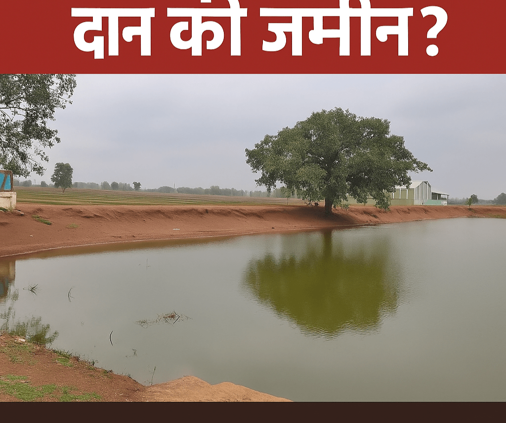 कैसे बिकी दान की जमीन ? कुकुरमुड़ा में बवाल, जांच को पहुंचे अफसर