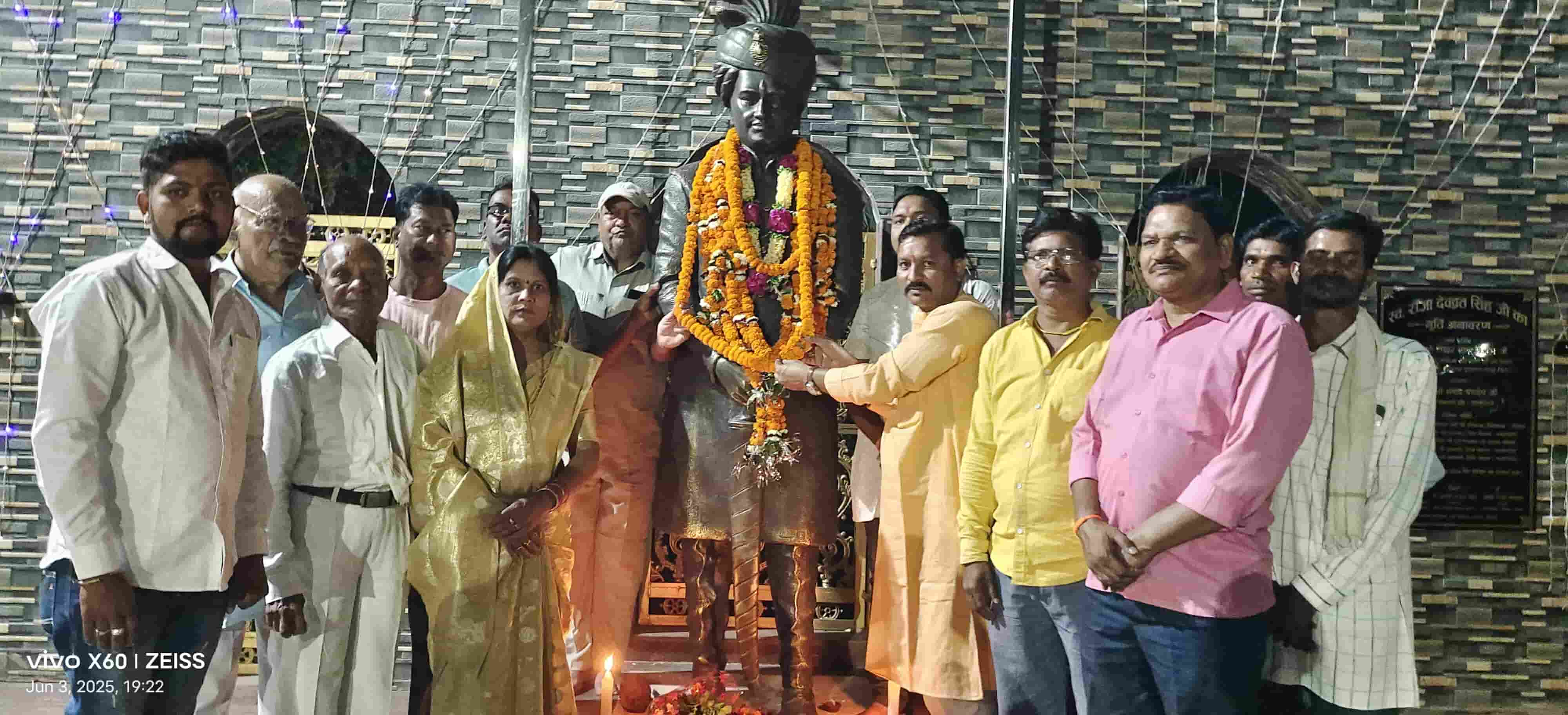 जन्म जयंती पर अंधेरे में रहे राजा—नगर पालिका की नाकामी पर फूटी नाराजगी