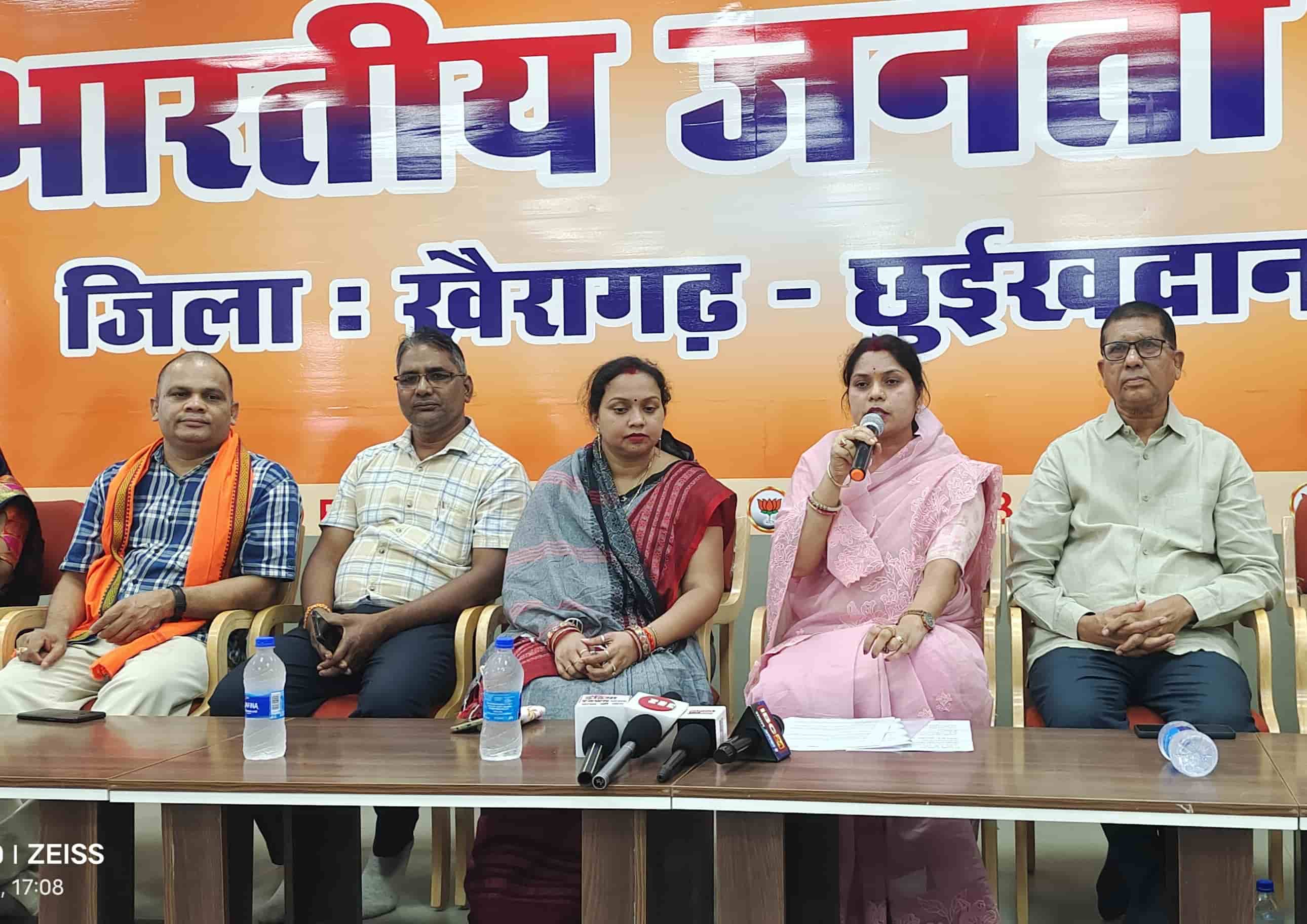 पूर्व विधायक रंजना साहू ने ली प्रेस वार्ता, कहा – योग भारत की प्राचीन धरोहर, प्रधानमंत्री मोदी ने दिलाई वैश्विक पहचान
