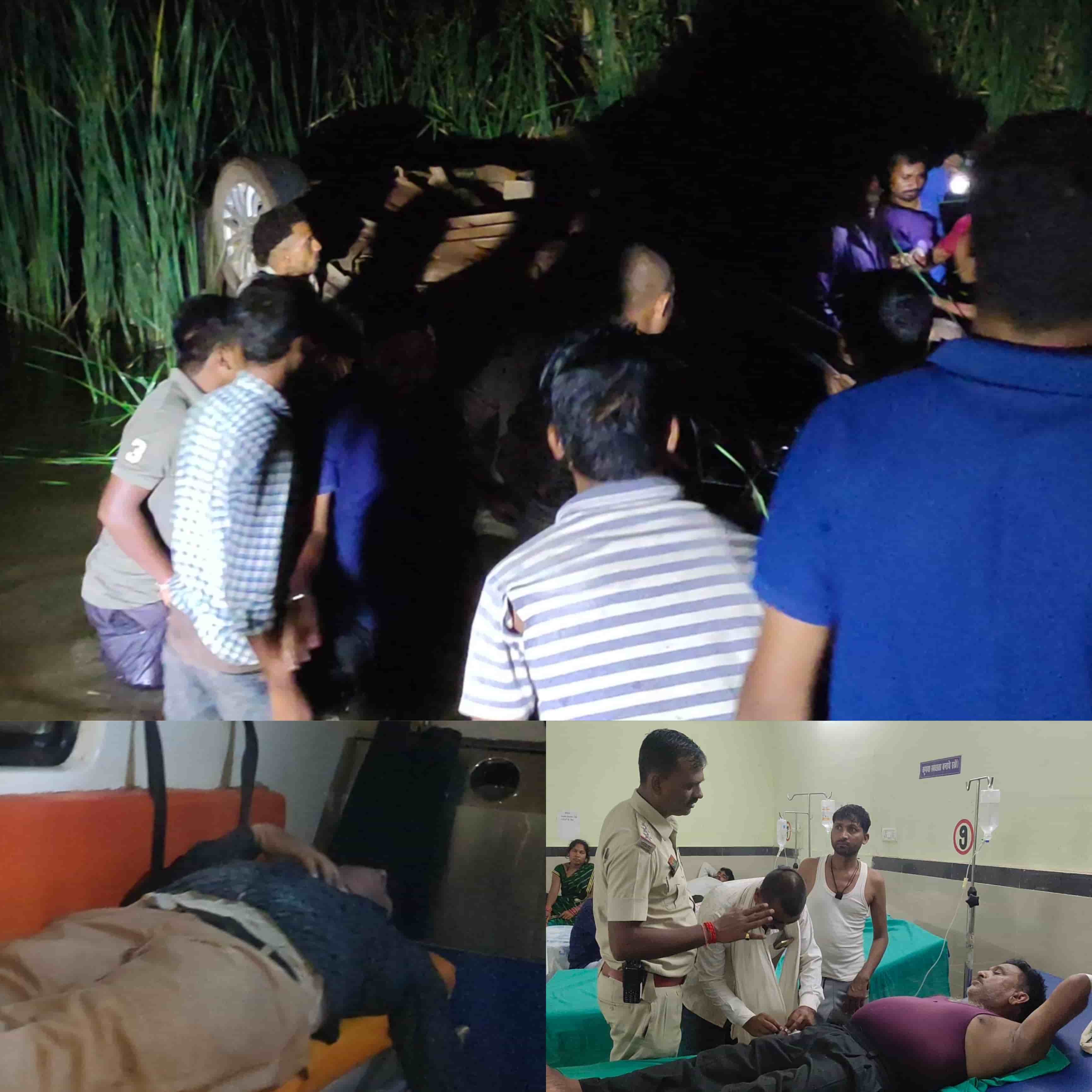 संडी मोड़ की डबरी में डूबी जिंदगी… पुलिस की जांबाजी भी न बचा सकी ललित को,थाना स्टाफ ने निभाई इंसानियत की जिम्मेदारी